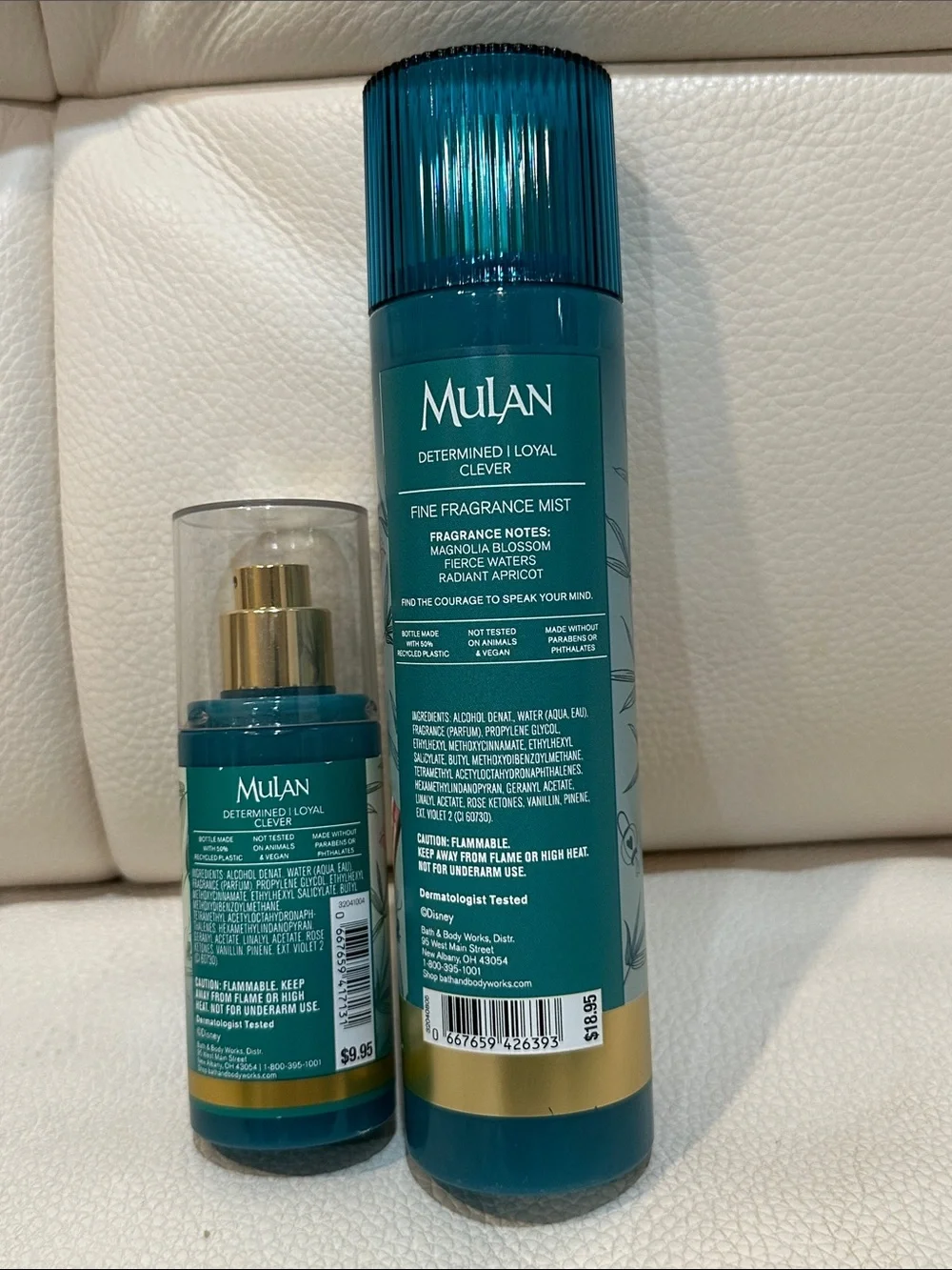 Bath & Body Works Disney Princess Mulan Fine Fragrance Mist Travel & Full Size